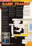 Scan of the walkthrough of  published in the magazine 64 Solutions 03, page 41