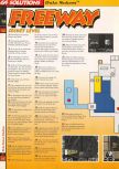 Scan of the walkthrough of Duke Nukem 64 published in the magazine 64 Solutions 03, page 49