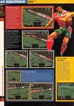 Scan of the walkthrough of International Superstar Soccer 64 published in the magazine 64 Solutions 03, page 3