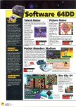 Scan of the preview of Sim City 64 published in the magazine Magazine 64 02, page 1