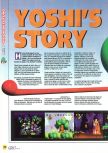 Scan of the preview of Yoshi's Story published in the magazine Magazine 64 03, page 1