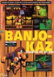 Scan of the preview of Banjo-Kazooie published in the magazine Magazine 64 03, page 1