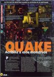 Scan de la preview de Quake paru dans le magazine Magazine 64 03, page 1