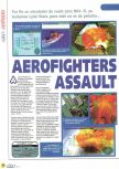 Scan of the review of Aero Fighters Assault published in the magazine Magazine 64 04, page 1