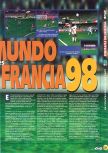 Scan of the preview of World Cup 98 published in the magazine Magazine 64 06, page 15