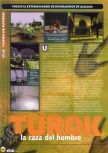 Scan of the preview of Turok 2: Seeds Of Evil published in the magazine Magazine 64 08, page 1