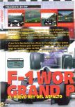 Scan du test de F-1 World Grand Prix paru dans le magazine Magazine 64 10, page 1