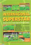 Scan du test de International Superstar Soccer 98 paru dans le magazine Magazine 64 10, page 1