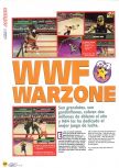 Scan of the review of WWF War Zone published in the magazine Magazine 64 10, page 1