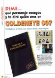 Scan of the walkthrough of Goldeneye 007 published in the magazine Magazine 64 10, page 1