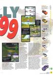 Scan of the preview of V-Rally Edition 99 published in the magazine Magazine 64 11, page 2