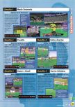Scan of the walkthrough of International Superstar Soccer 98 published in the magazine Magazine 64 12, page 3