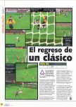 Scan of the preview of FIFA 99 published in the magazine Magazine 64 13, page 1
