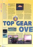 Scan du test de Top Gear OverDrive paru dans le magazine Magazine 64 13, page 1