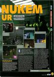 Scan de la preview de Duke Nukem Zero Hour paru dans le magazine Magazine 64 14, page 1