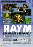 Scan de la preview de Rayman 2: The Great Escape paru dans le magazine Magazine 64 14, page 5