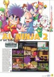 Scan of the preview of Mystical Ninja 2 published in the magazine Magazine 64 15, page 2
