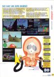 Scan of the review of South Park published in the magazine Magazine 64 15, page 6