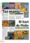 Scan de la preview de Taz Express paru dans le magazine Magazine 64 16, page 1