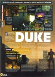 Scan de la preview de Duke Nukem Zero Hour paru dans le magazine Magazine 64 16, page 1