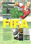 Scan of the review of FIFA 99 published in the magazine Magazine 64 16, page 1