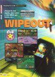 Scan du test de WipeOut 64 paru dans le magazine Magazine 64 16, page 1