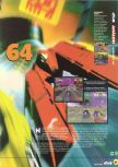 Scan of the review of WipeOut 64 published in the magazine Magazine 64 16, page 2