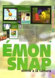 Scan de la preview de Pokemon Snap paru dans le magazine Magazine 64 17, page 2
