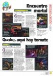 Scan of the preview of Quake II published in the magazine Magazine 64 18, page 1