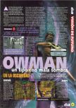 Scan of the preview of Shadow Man published in the magazine Magazine 64 18, page 2