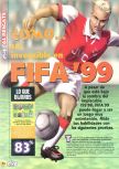 Scan of the walkthrough of FIFA 99 published in the magazine Magazine 64 18, page 1