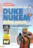 Scan de la soluce de Duke Nukem Zero Hour paru dans le magazine Magazine 64 19, page 1