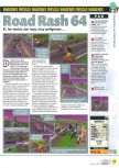 Scan de la preview de Road Rash 64 paru dans le magazine Magazine 64 20, page 15