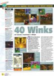 Scan de la preview de 40 Winks paru dans le magazine Magazine 64 21, page 1
