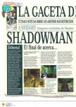 Scan of the preview of Shadow Man published in the magazine Magazine 64 21, page 1
