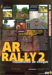 Scan of the preview of Top Gear Rally 2 published in the magazine Magazine 64 21, page 2