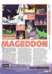 Scan of the preview of Worms Armageddon published in the magazine Magazine 64 23, page 2