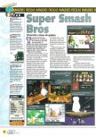 Scan of the preview of Super Smash Bros. published in the magazine Magazine 64 24, page 1