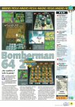 Scan de la preview de Bomberman 64: The Second Attack paru dans le magazine Magazine 64 24, page 2
