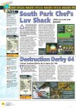 Scan of the preview of Destruction Derby 64 published in the magazine Magazine 64 24, page 3