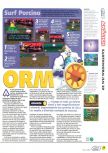 Scan du test de Earthworm Jim 3D paru dans le magazine Magazine 64 25, page 2