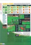 Scan of the review of Michael Owen's World League Soccer 2000 published in the magazine Magazine 64 25, page 3