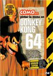 Scan of the walkthrough of Donkey Kong 64 published in the magazine Magazine 64 26, page 1