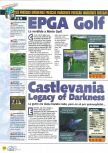 Scan de la preview de PGA European Tour paru dans le magazine Magazine 64 27, page 1