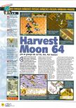 Scan of the preview of Harvest Moon 64 published in the magazine Magazine 64 27, page 6