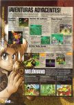 Scan of the preview of The Legend Of Zelda: Majora's Mask published in the magazine Magazine 64 27, page 3