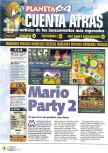 Scan of the preview of Mario Party 2 published in the magazine Magazine 64 27, page 7