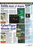 Scan de la preview de Cyber Tiger paru dans le magazine Magazine 64 28, page 1