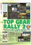Scan of the review of Top Gear Rally 2 published in the magazine Magazine 64 28, page 1