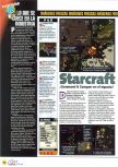 Scan of the preview of Starcraft 64 published in the magazine Magazine 64 30, page 16